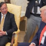 Petro y Trump buscan distensión en la Casa Blanca tras meses de hostiles intercambios verbales