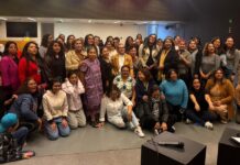 Mujeres de la Red Nacional de Periodistas celebran encuentro para dialogar sobre nuevos desafíos.