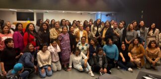 Mujeres de la Red Nacional de Periodistas celebran encuentro para dialogar sobre nuevos desafíos.