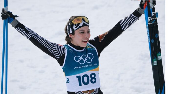 Regina Martínez rompe la nieve y la historia olímpica