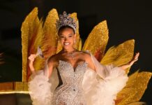 Color, música y gran convocatoria en el Tercer Desfile del Carnaval de Veracruz .