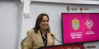 Rocío Nahle García reporta que en Veracruz prevalece la normalidad; hay 4 detenidos