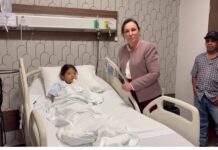 #Video: Gobernadora Rocío Nahle visita a niña que sufrió accidente en carretera #GobernadoraHumanista