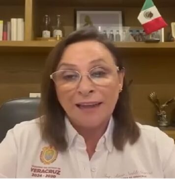 #Video: La gobernadora Rocío Nahle emite mensaje al pueblo veracruzano.