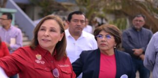 Cumple Rocío Nahle y garantiza nueva escuela para niñas y niños de El Oasis