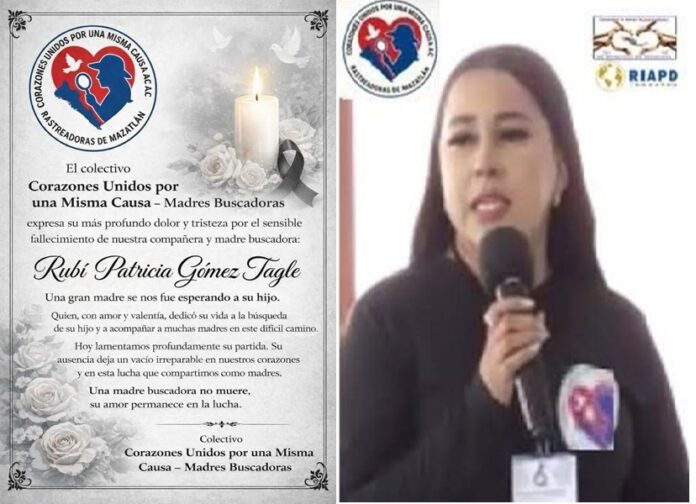 Rubí Patricia Gómez Tagle1, colectivo de madres buscadoras en Sinaloa