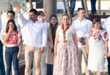 Rocío Nahle se une a Tlacotalpan en la celebración de la edición 249 de La Candelaria.