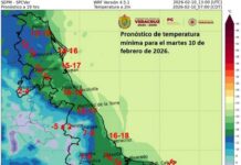 Para febrero se prevén 5 frentes fríos; la temperatura se incrementará.
