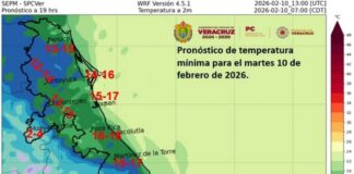 Para febrero se prevén 5 frentes fríos; la temperatura se incrementará.