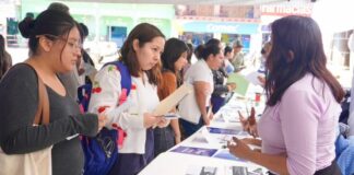 Acercan más de mil oportunidades de empleo en jornadas realizadas en Poza Rica y Amatlán.