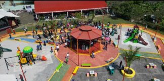 Inauguración del Parque San Sebastián: compromiso cumplido de la Gobernadora con la comunidad.