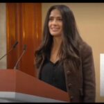 #Video: Salma Hayek reconoce a Rocío Nahle como Gobernadora “estrella” por incentivos al cine