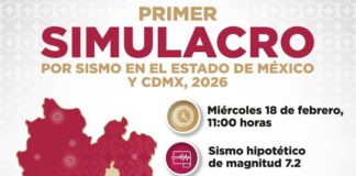 #HOY: Simulacro regional de sismo a las 11 en CDMX y Edomex