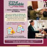 SEV llama a familias a consultar informe de salud escolar de primaria.