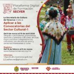 SECVER abre curso gratuito para postular a convocatorias culturales 2026.