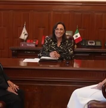 Rocío Nahle designa a Bárbara Galindo como nueva titular de la Contraloría General del Estado.