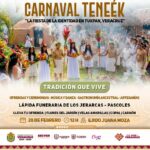 Vive el Carnaval Teneék en Tuxpan, pilar identitario de la Huasteca.