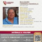 FGE Investiga desaparición de operador Bulmaro Herrera Bandala en la carretera Álamo–Tihuatlán #Veracruz