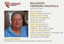 FGE Investiga desaparición de operador Bulmaro Herrera Bandala en la carretera Álamo–Tihuatlán #Veracruz