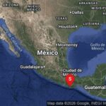 Sismo de 5.7 sacude Puerto Escondido Oaxaca; activa alerta sísmica de Presidencia.