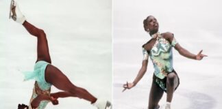 Surya Bonaly, la rebelde del hielo.