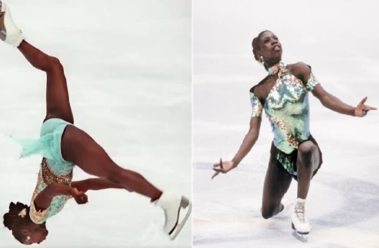 Surya Bonaly, la rebelde del hielo.