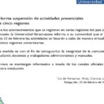 Universidad Veracruzana suspende actividades presenciales por bloqueos e incendio