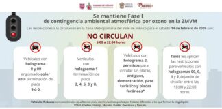 Se mantiene contingencia ambiental por ozono en el Valle de México