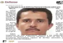 SEDENA confirma baja de “El Mencho”, líder del CJNG tras operativo en Jalisco.