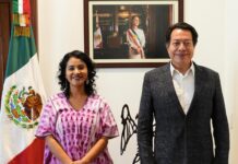 Anuncian a Nadia López García como relevo de Marx Arriaga .