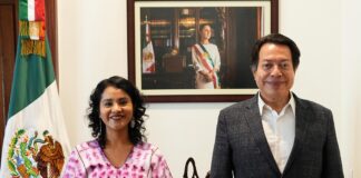 Anuncian a Nadia López García como relevo de Marx Arriaga .