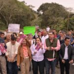Justicia social a la Huasteca, Rocío Nahle inaugura tramo Chalma–Platón Sánchez