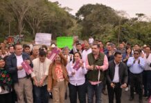 Justicia social a la Huasteca, Rocío Nahle inaugura tramo Chalma–Platón Sánchez