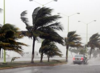 Frente frío 40 provoca lluvias, Norte fuerte y descenso de temperatura en Veracruz