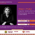 Invita SECVER a la conferencia magistral Mujer y Poder, impartida por Sabina Berman