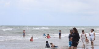 Reportan playas limpias y sin afectaciones en Antón Lizardo