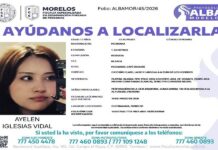 Activan Protocolo Alba en Morelos por desaparición de Ayelen Iglesias Vidal, otra estudiante en Morelos