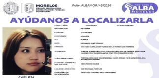 Activan Protocolo Alba en Morelos por desaparición de Ayelen Iglesias Vidal, otra estudiante en Morelos