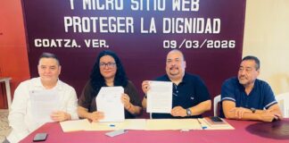 Inicia CEAPP jornada itinerante en Coatzacoalcos; firma convenio con la APEC.