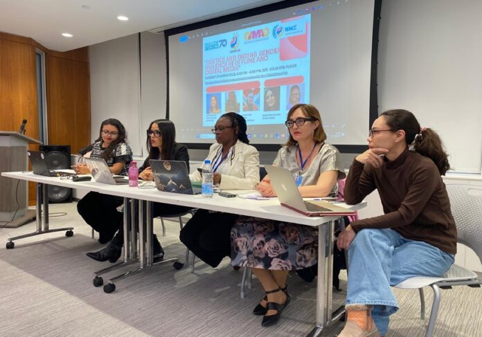 CSW70 Foro Periodistas Cirenia Ortega