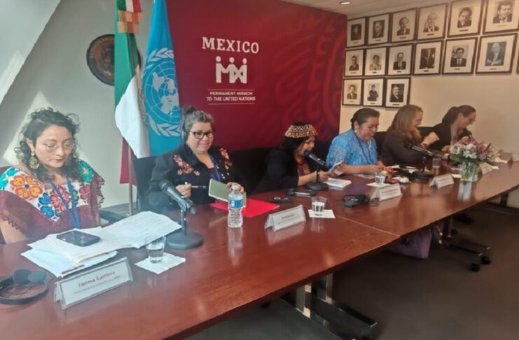 Mujeres indígenas rechazan que el acceso a la justicia se reduzca a contar con traductores. CSW70.