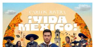 Carlos Rivera rinde homenaje a su país con su nuevo álbum Vida México