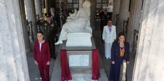 Presidenta Sheinbaum rinde homenaje a Margarita Maza por 200 años de su natalicio