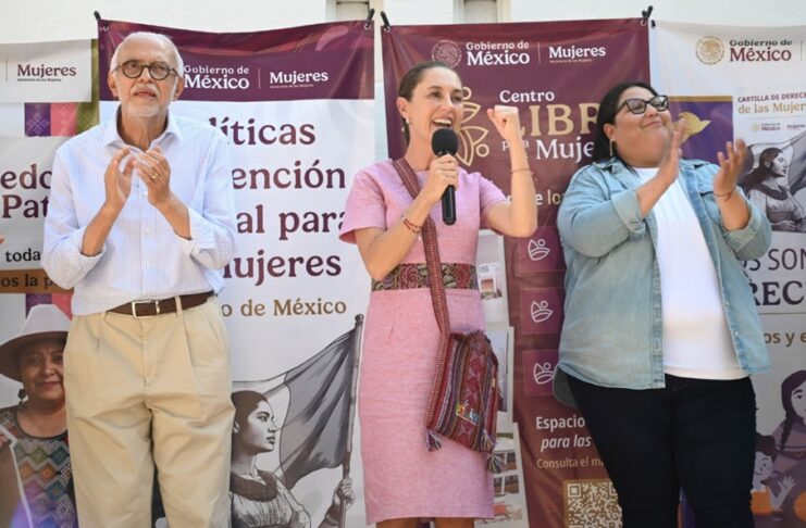 “En México gobierna el pueblo, pero también gobernamos las mujeres”: Presidenta inaugura Centro LIBRE en Ixtlán del Río, Nayarit