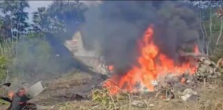 #Video: Tragedia aérea en Colombia al caerse avión militar que deja decenas de víctimas