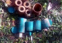 Asegura FGR explosivos y material para su elaboración en Coyutla, Veracruz