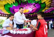 DIF acerca servicios de bienestar y protección infantil en Cumbre Tajín