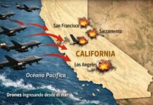 Posible ataque con drones iraníes en California enciende alertas del FBI y Trump