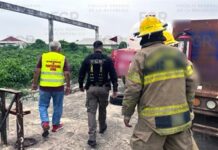 FGR asegura 20 mil litros y 86 cilindros de gas LP. en Cosamaloapan, Veracruz