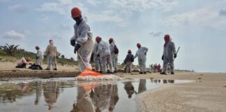 Grupo Interinstitucional garantiza control de derrame de hidrocarburos en el Golfo de México;